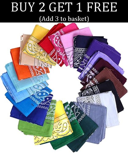100 cotton paisley - 100%, bandana