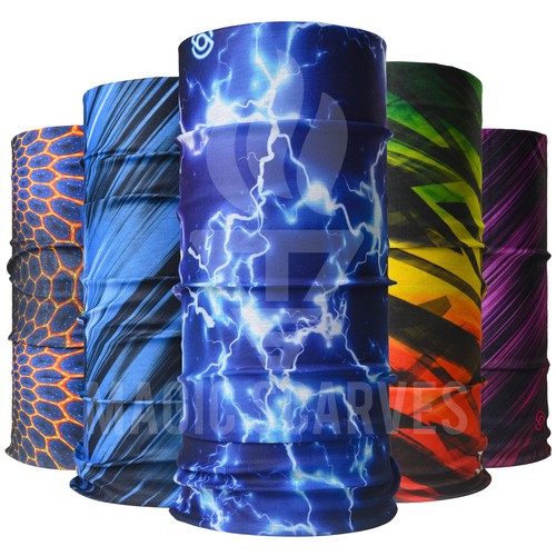 Multi use neck tube scarf - neck,