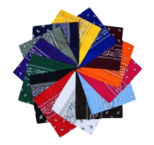 Paisley bandana scarf headband - bandana,