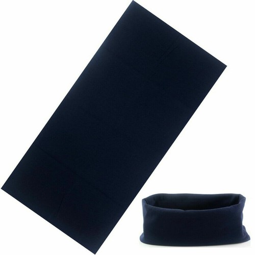 Black seamless bandana face - 2x,